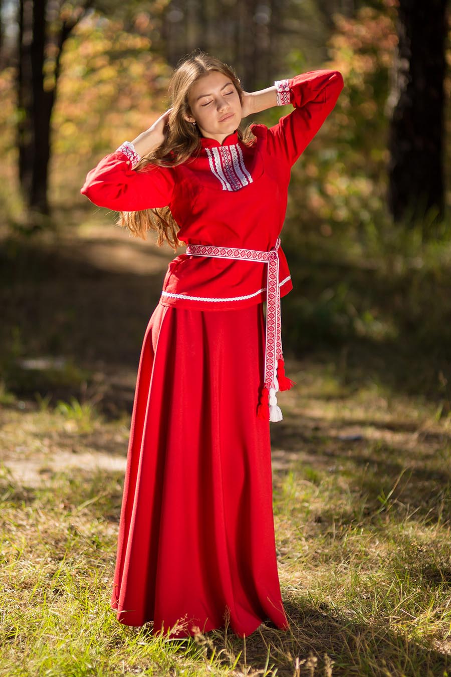 Underwear Women in Slavic costumes in Pasig